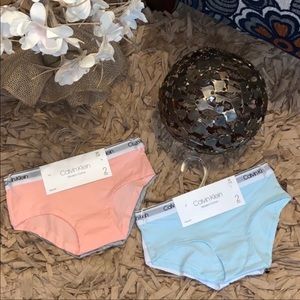 Calvin Klein Logo Hipsters (2 Packs, 4 Pairs)